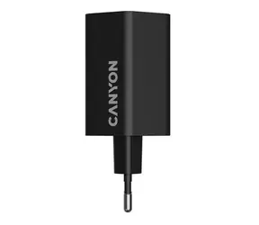 Canyon Hexagon 65 čierna / Nabíjačka / 65W / 2x USB-C / 1x USB-A