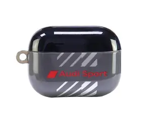 Audi IML Šport púzdro pre Apple AirPods Pro 2 čierna / Púzdro / IML technológie