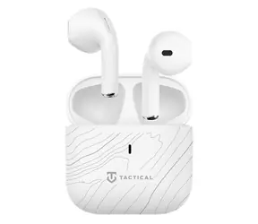 Tactical StrikePods Bug 2.0 ARCTIC biela / Bezdrôtové slúchadlá do uší / Bluetooth