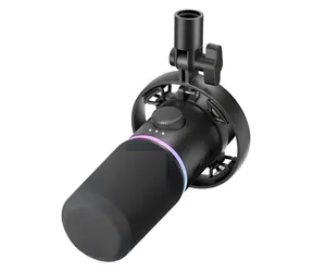 Boya CastMic S60 čierna / Herný mikrofón / Dynamický / USB / XLR