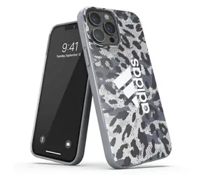 Adidas OR SnapCase Leopard šedá / Zadný kryt / Apple iPhone 13 Pro Max
