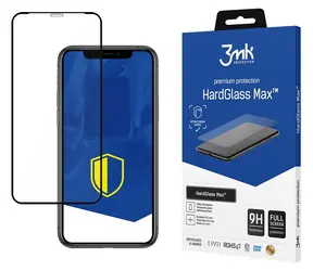 3mk HardGlass Max čierna / Tvrdené sklo / pre Apple iPhone X, XS, 11 Pro