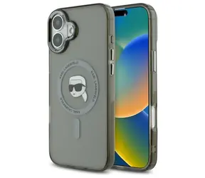 Karl Lagerfeld IML Karl Head Metal Frame čierna