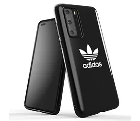 Adidas OR SnapCase Trefoil pre Huawei P40 čierna / Ochranný kryt