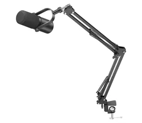 Boya CastMic P60B čierna / Stolný mikrofón / USB / XLR / vr. ramená