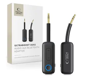 Tech-Protect Ultraboost AU02 čierna / Bluetooth adaptér / Bluetooth 5.4