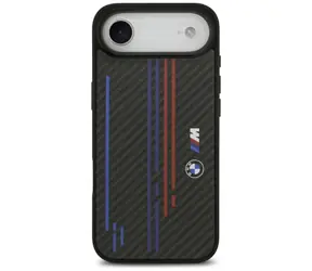 BMW M Kevlar Lines & Logo pre iPhone Air čierna / Zadný kryt / MagSafe / Kevlar