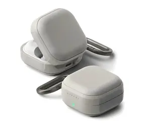 Ringke Onyx Magnetic pre Galaxy Buds4, Buds4 Pre šedé / Puzdro / Magnetické / Silikón