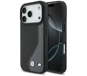 BMW M Carbon Logo grafitová / Zadný kryt / MagSafe / iPhone 17 Pro