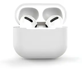 Hurtel silikónové puzdro pre AirPods 1 a 2 biela / Puzdro / silikónové / pre Apple AirPods 2. generácie
