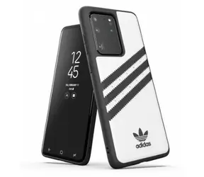 Adidas OR Moulded púzdro pre Samsung Galaxy S20 Ultra biela/čierna / Púzdro / PU