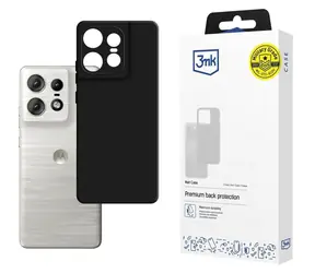 3mk Matt Case pre Motorola Edge 50 Pre čierna / Puzdro / Matné