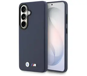 BMW M Metal Logo MagSafe zadný kryt tmavo modrá / Zadný kryt / Samsung Galaxy S26 / Kovové Logo M