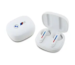 BMW BMBEMIATP20LOH biela / Bluetooth slúchadlá / TWS / dokovacia stanica