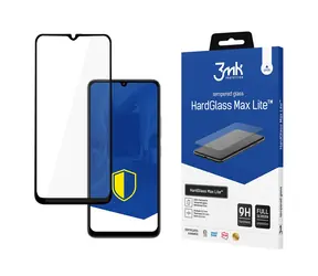 3mk HardGlass Max Lite pre XIAOMI Redmi 13C 5G čierna / Tvrdené sklo / Čierny rámček