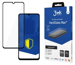 3mk HardGlass Max Black / Tvrdené sklo / Samsung Galaxy A06 / Cez celý displej