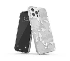 Adidas SnapCase Camo transparentné / Kryt / Apple iPhone 12 Pro Max