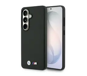 BMW M Metal Logo MagSafe pre Samsung Galaxy S26+ čierna / Zadný kryt / Kovové Logo / Magnetický (MagSafe)