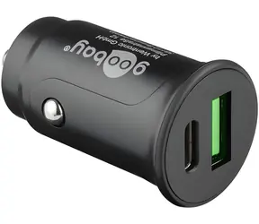 Goobay 59521 / Autonabíjačka / 27 W / USB-C PD / 2x USB