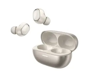 QCY MeloBuds A30 zlatá / Bezdrôtové slúchadlá / ANC 60 dB / LDAC / Bluetooth 6.0 / Hi-Res / IPX5