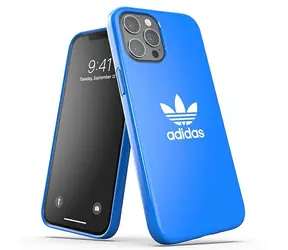 Adidas SnapCase Trefoil modrá / Puzdro / iPhone 12 Pro Max