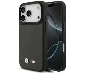BMW Zadný kryt M Kevlar matný MagSafe pre iPhone 17 Pre čierna / Kryt / Kevlar