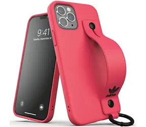 Adidas OR Hand Strap Case iPhone 12/12 Pre ružová / Kryt / s pútkom na ruku / Apple iPhone 12