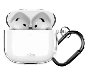 Puro 0.3 NUDE pre Apple AirPods 4 / Puzdro / Priehľadné