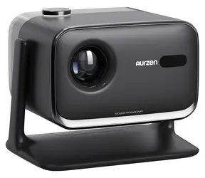 Aurzen Boom Mini čierna / Projektor / LED / FHD 1920x1080 / 500 ANSI / Wi-Fi / Bluetooth / Google TV
