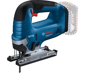 BOSCH Professional GST 18V-125 B / Aku priamočiara píla / 18V / rez do dreva 125 mm / bezkefový motor / bez aku