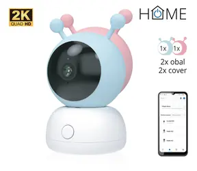 iGet HOME Camera CS2 Baby biela / Opatrovateľka / WiFi / 2K / teplomer / nočné videnie