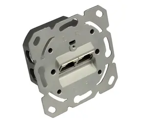 Good Connections Sieťová zásuvka Cat.6 / Sieťová zásuvka / 2x RJ-45 / tienená