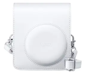 Fujifilm Instax Mini 13 puzdro Clay White / Puzdro pre Instax Mini 13 / Nastaviteľný popruh