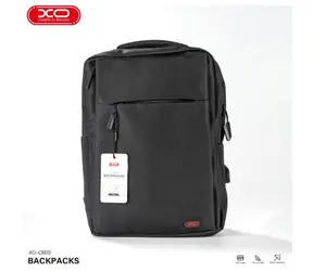 Xo CB02 čierna / Batoh pre notebook / do 15,6" / vodeodolný / USB Port