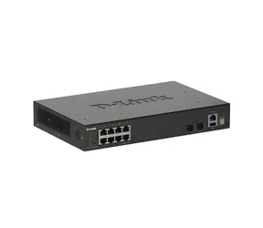 D-Link DGS-1530-10 / Switch / 8× 1G / 2× 10G SFP+ / L2+ SMART Managed