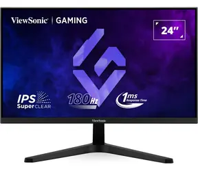 24" ViewSonic VX24G1-HD čierna / Monitor / IPS / FHD 1920x1080 / 180 Hz / 300 cd/m2 / 2x HDMI + DP