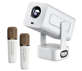Extralink IMS360 biela / Projektor / Full HD 1920x1080 / Android 13 / Karaoke 2 mikrofóny / Wi-Fi