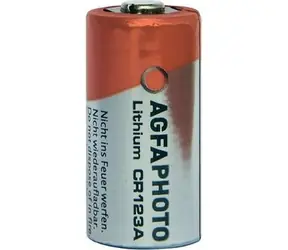 AGFAPHOTO CR123A Extreme Lítium / Lítiová batéria / Fotobatérie / 3V / 1300 mAh / 1 ks