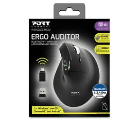 PORT CONNECT ERGO AUDITOR čierna