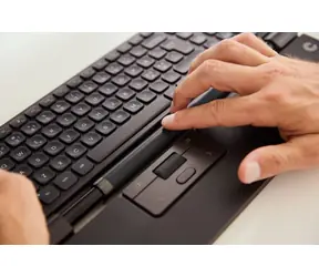 Contour RollerMouse Pro / Myš s ergonomickou podložkou / vegánska koža / 2800 DPI / 6 tlačidiel / USB-C