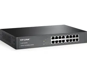TP-LINK TL-SF1016DS / Switch / 16x 10/100 Mbps / 3,2 Gbps / Fanless / Neriadený