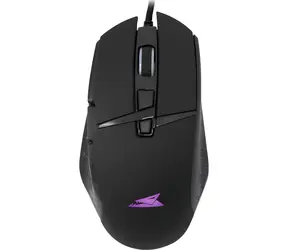 Baracuda RAPTOR čierna / Herná myš / Optický senzor / 8 tlačidiel / 6400 DPI / LED / USB