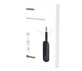 Ugreen CM403 čierna / Bluetooth prijímač a vysielač / Jack 3.5 mm / Bluetooth 5.0