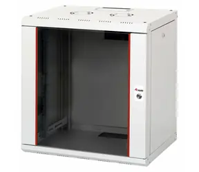 Equip nástenný rozvádzač 12U 600×450 mm sivá / Nástenný rozvádzač / 19" / Sklenené dvere / Pasívne chladenie