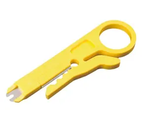 Equip odizolovací a zaklopávací nástroj žltý / Sieťový nástroj / Cat5-Cat6 / 5-6,2 mm