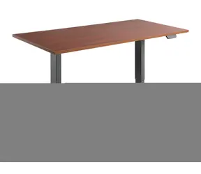 Equip Elektrická podnož stola čierna / Stolový podnož / 2 motory / výška 62-128 cm / nosnosť 125 kg