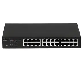 Edimax GS-1024 / 24- Port Switch / 10/100/1000 Mbps / 19" Rackmount