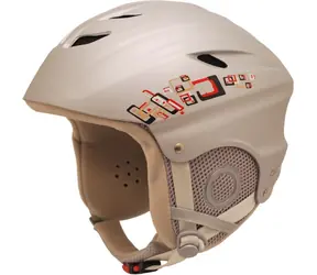 CALTER PRE XS (48-52 cm) strieborná / Lyžiarska helma / Odnímateľné kryty uší / Fit systém / Úchyt na okuliare