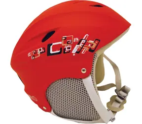 CALTER PRE L (58-61 cm) červená / Lyžiarska prilba / Fit systém / Mäkké kryty uší / Zadný úchyt na okuliare
