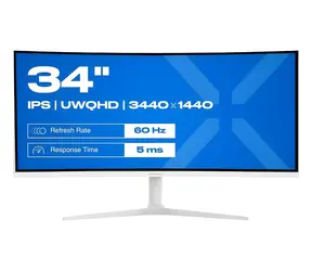 34" Japannext JN-IPS340UWQHD60C-C65W-HS-W